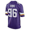 Zennovawear John Parker Romo 96 Minnesota Vikings Game Men Jersey - Purple