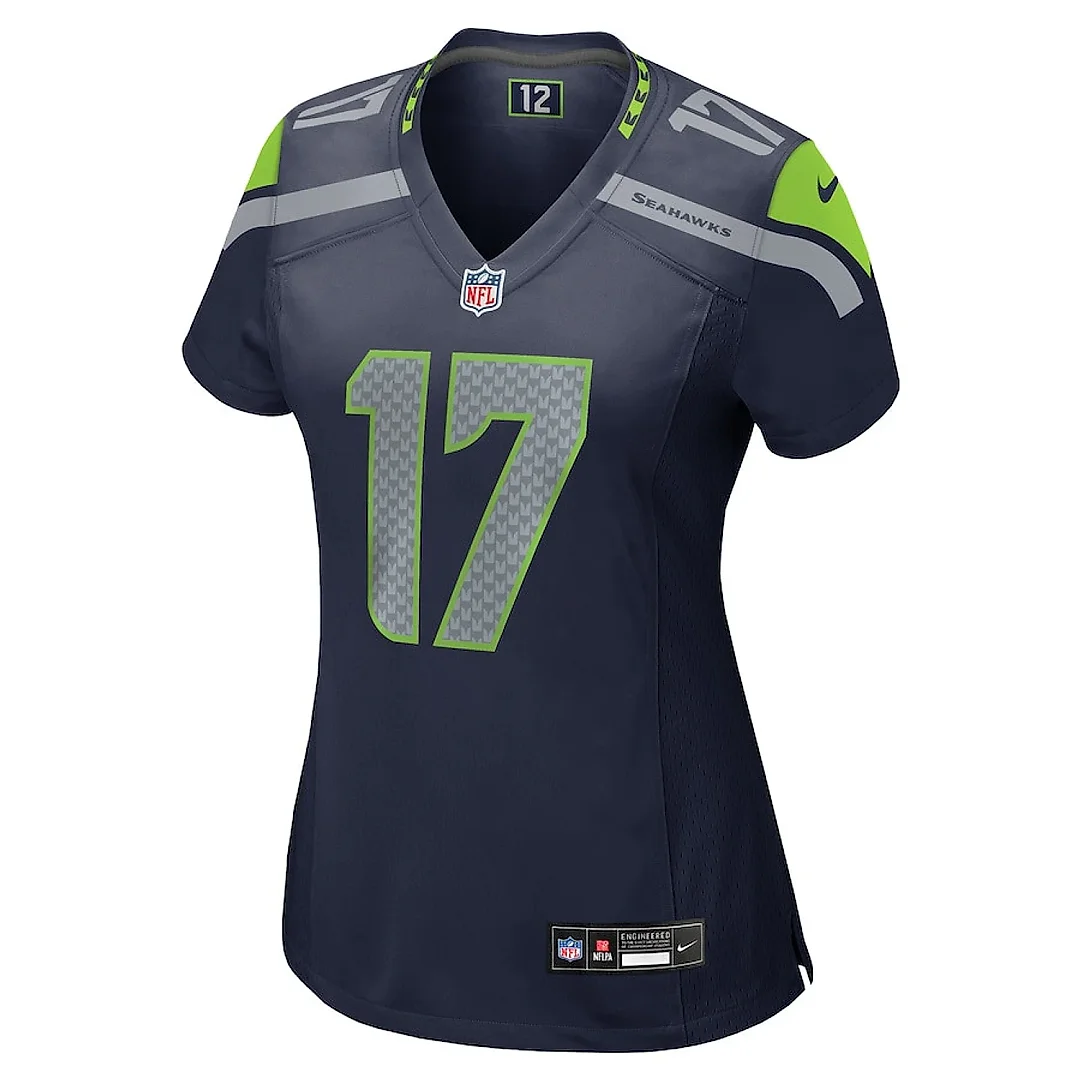 Zennovawear John Rhys Plumlee 17 Seattle Seahawks Women's Game Jersey - College Navy