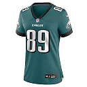 Zennovawear Johnny Wilson 89 Philadelphia Eagles Women's Team Game Jersey - Midnight Green