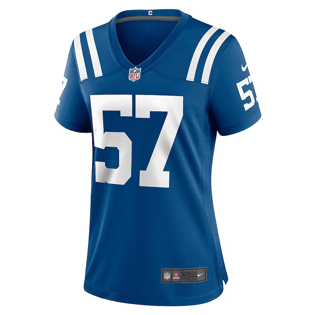 Zennovawear JoJo Domann 57 Indianapolis Colts Women's Game Jersey - Royal