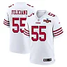 Zennovawear Jon Feliciano 55 San Francisco 49ers NFC Champions Patch Game Men Jersey - White