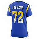 Zennovawear Jonah Jackson 72 Los Angeles Rams Women's Game Jersey - Royal