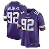 Zennovawear Jonah Williams 92 Minnesota Vikings Game Men Jersey - Purple