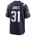Zennovawear Jonathan Jones 31 New England Patriots Men Game Jersey - Navy