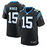 Zennovawear Jonathan Mingo 15 Carolina Panthers Game Men Jersey - Black