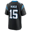 Zennovawear Jonathan Mingo 15 Carolina Panthers Game Men Jersey - Black