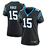 Zennovawear Jonathan Mingo 15 Carolina Panthers Women's Game Jersey - Black