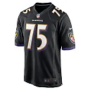 Zennovawear Jonathan Ogden 75 Baltimore Ravens Men Retired Jersey - Black