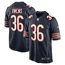 Zennovawear Jonathan Owens 36 Chicago Bears Game Men Jersey - Navy
