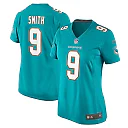 Zennovawear Jonnu Smith 9 Miami Dolphins Women's Game Jersey - Aqua