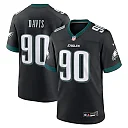 Zennovawear Jordan Davis 90 Philadelphia Eagles Alternate Game Men Jersey - Black