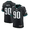 Zennovawear Jordan Davis 90 Philadelphia Eagles Alternate Game Men Jersey - Black