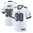 Zennovawear Jordan Davis 90 Philadelphia Eagles White Game Men Jersey - White