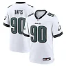 Zennovawear Jordan Davis 90 Philadelphia Eagles White Game Men Jersey - White