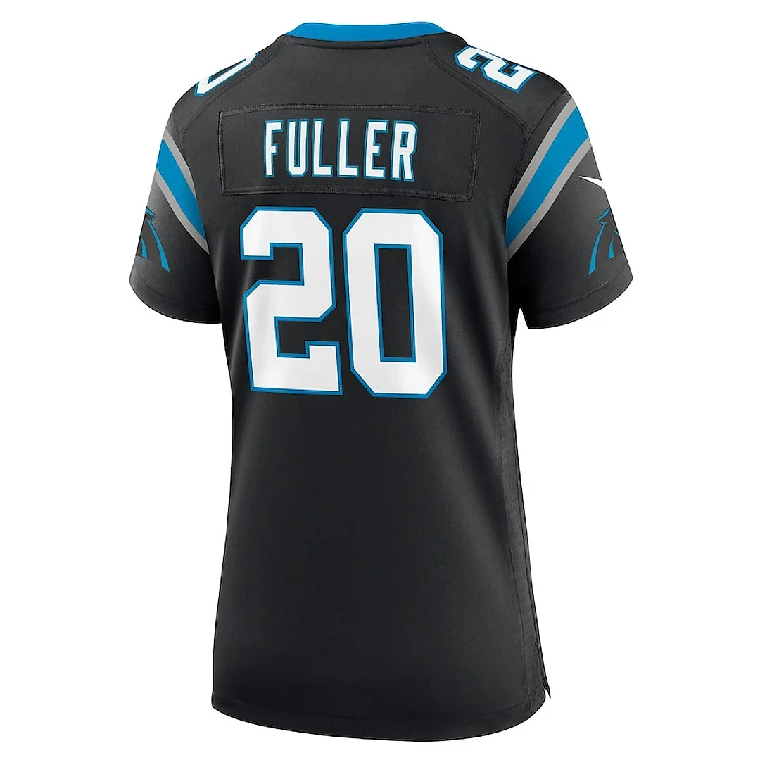 Zennovawear Jordan Fuller 20 Carolina Panthers Women's Game Jersey - Black