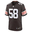 Zennovawear Jordan Hicks 58 Cleveland Browns Game Men Jersey - Brown