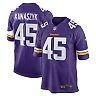 Zennovawear Jordan Kunaszyk 45 Minnesota Vikings Game Men Jersey - Purple