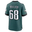 Zennovawear Jordan Mailata 68 Philadelphia Eagles Super Bowl LIX YOUTH Jersey - Midnight Green