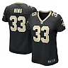 Zennovawear Jordan Mims 33 New Orleans Saints Women's Game Jersey - Black