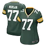 Zennovawear Jordan Morgan 77 Green Bay Packers Women's Game Jersey - Green