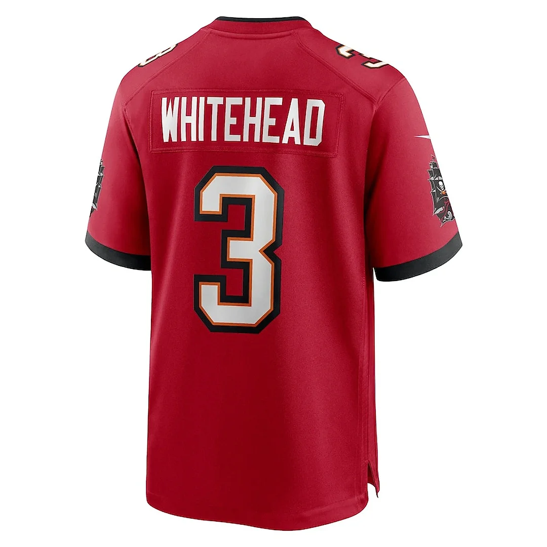 Zennovawear Jordan Whitehead 3 Tampa Bay Buccaneers Game Men Jersey - Red