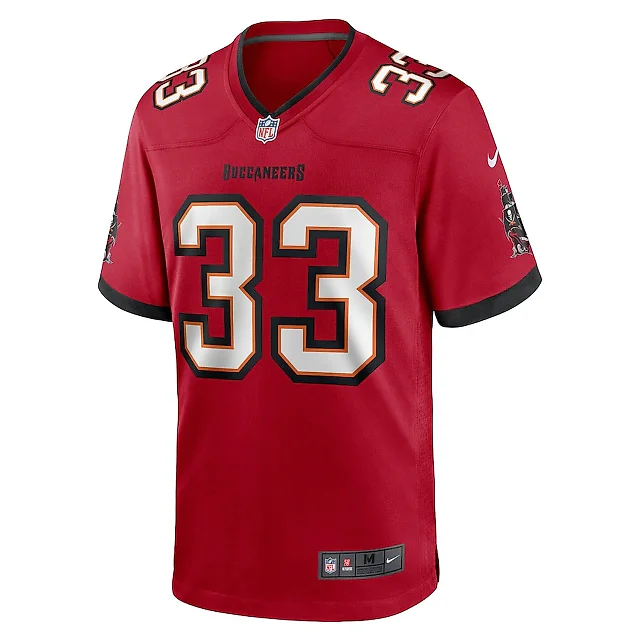 Zennovawear Jose Ramirez 33 Tampa Bay Buccaneers Game Men Jersey - Red