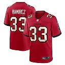 Zennovawear Jose Ramirez 33 Tampa Bay Buccaneers Game Men Jersey - Red