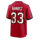 Zennovawear Jose Ramirez 33 Tampa Bay Buccaneers Game Men Jersey - Red