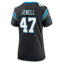 Zennovawear Josey Jewell 47 Carolina Panthers Women's Game Jersey - Black