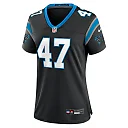 Zennovawear Josey Jewell 47 Carolina Panthers Women's Game Jersey - Black