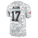 Zennovawear Josh Allen 17 Buffalo Bills 2024 Salute to Service Limited Men Jersey - Arctic Camo