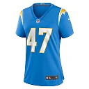 Zennovawear Josh Harris 47 Los Angeles Chargers Women Game Jersey - Powder Blue