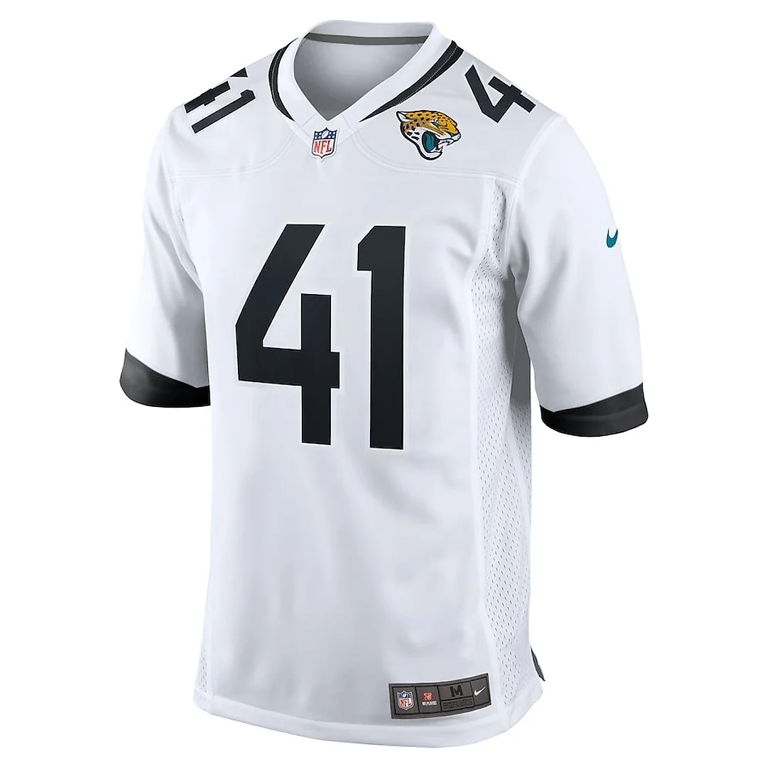 Zennovawear Josh Hines-Allen 41 Jacksonville Jaguars Player Game Men Jersey - White