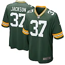 Zennovawear Josh Jackson 37 Green Bay Packers Men Game Jersey - Green