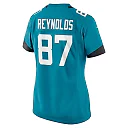 Zennovawear Josh Reynolds 87 Jacksonville Jaguars Women's Team Game Jersey - Teal