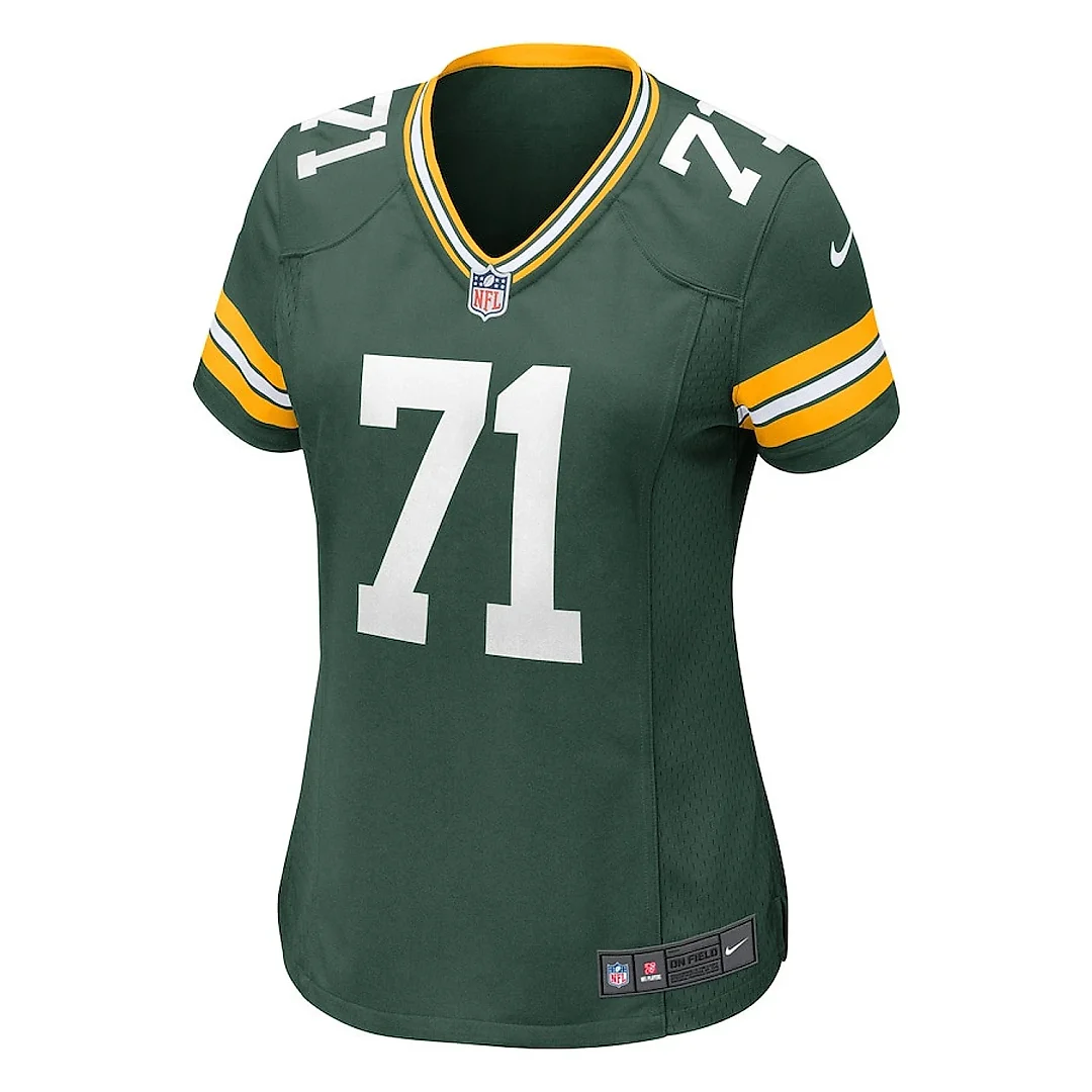 Zennovawear Josh Sitton 71 Green Bay Packers Women's Team Game Jersey - Green