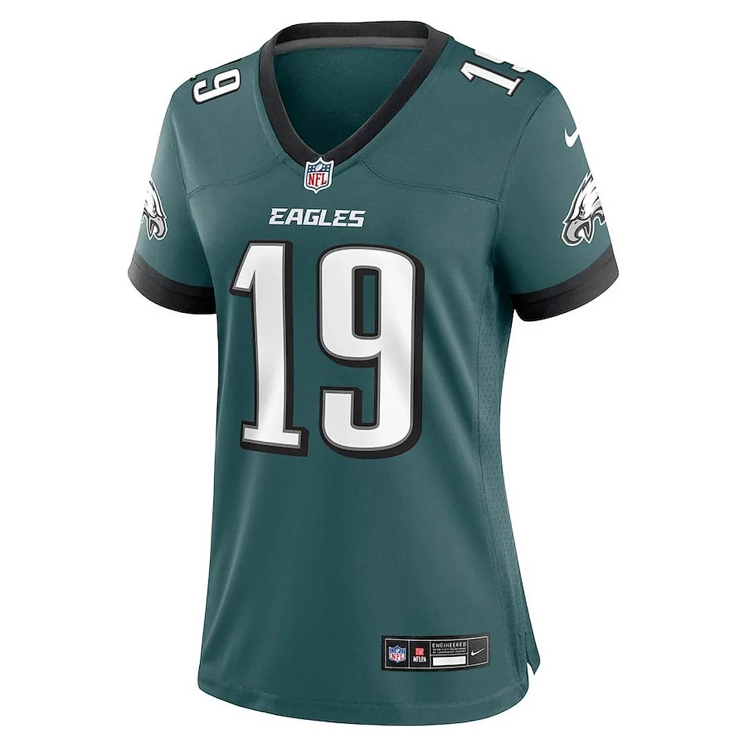 Zennovawear Josh Sweat 19 Philadelphia Eagles Women's Team Game Jersey - Midnight Green
