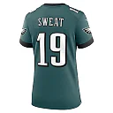 Zennovawear Josh Sweat 19 Philadelphia Eagles Women's Team Game Jersey - Midnight Green