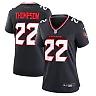Zennovawear Josh Thompson 22 Houston Texans Team Game Women Jersey - Navy