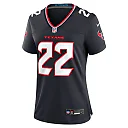 Zennovawear Josh Thompson 22 Houston Texans Team Game Women Jersey - Navy