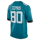Zennovawear Joshua Cephus 80 Jacksonville Jaguars Team Game Men Jersey - Teal