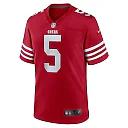 Zennovawear Joshua Dobbs 5 San Francisco 49ers Team Game Men Jersey - Scarlet