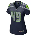 Zennovawear Joshua Onujiogu 49 Seattle Seahawks Women's Team Game Jersey - College Navy