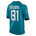 Zennovawear Josiah Deguara 81 Jacksonville Jaguars Alternate Game Men Jersey - Teal
