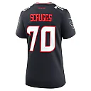 Zennovawear Juice Scruggs 70 Houston Texans Women's Team Game Jersey - Navy