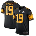 Zennovawear JuJu Smith-Schuster 19 Pittsburgh Steelers Men Color Rush Legend Jersey - Black