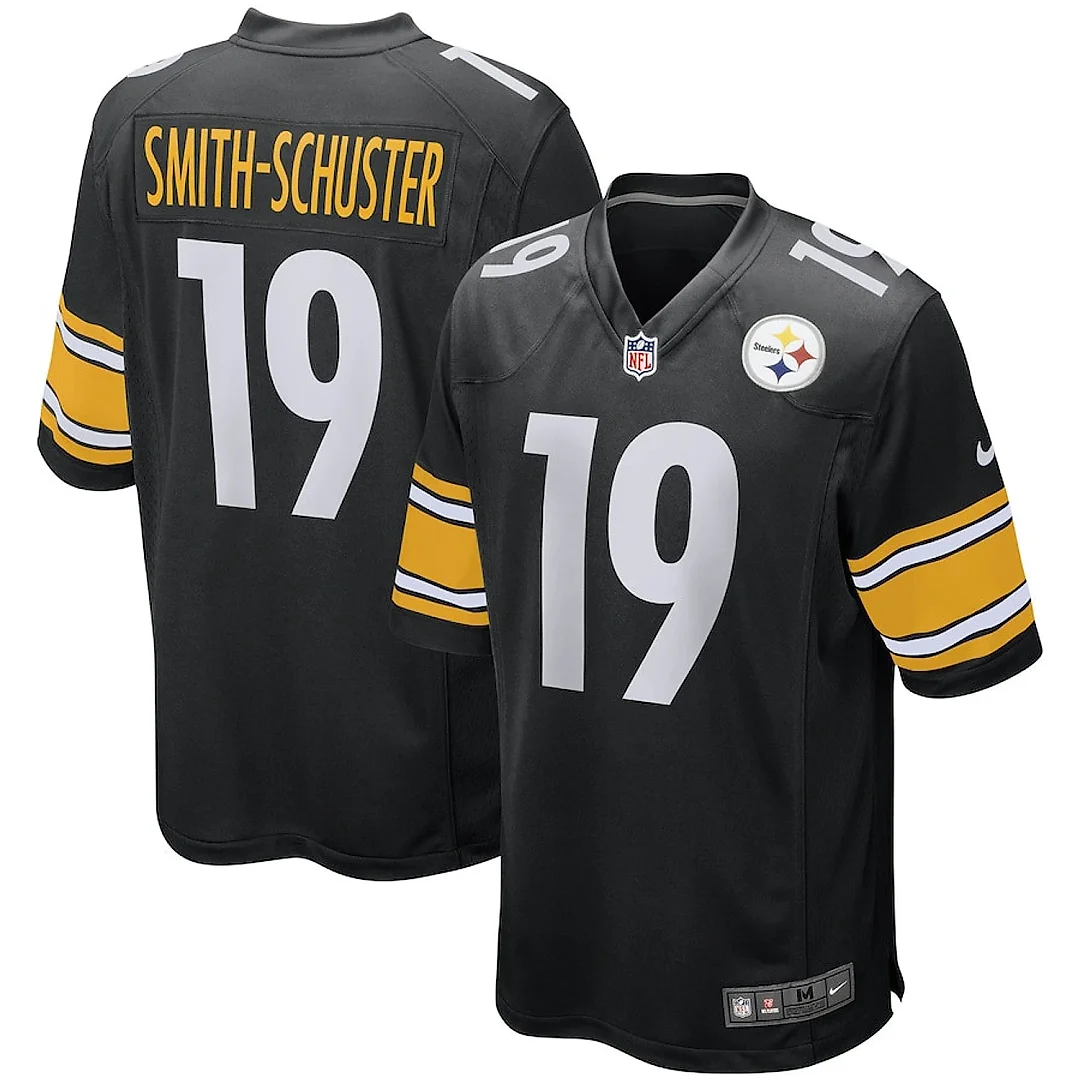 Zennovawear JuJu Smith-Schuster 19 Pittsburgh Steelers Men Game Jersey