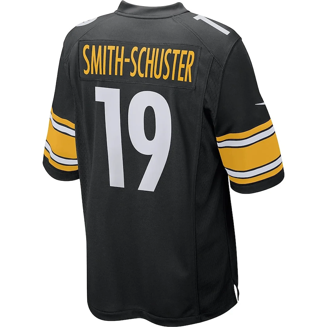 Zennovawear JuJu Smith-Schuster 19 Pittsburgh Steelers Men Game Jersey