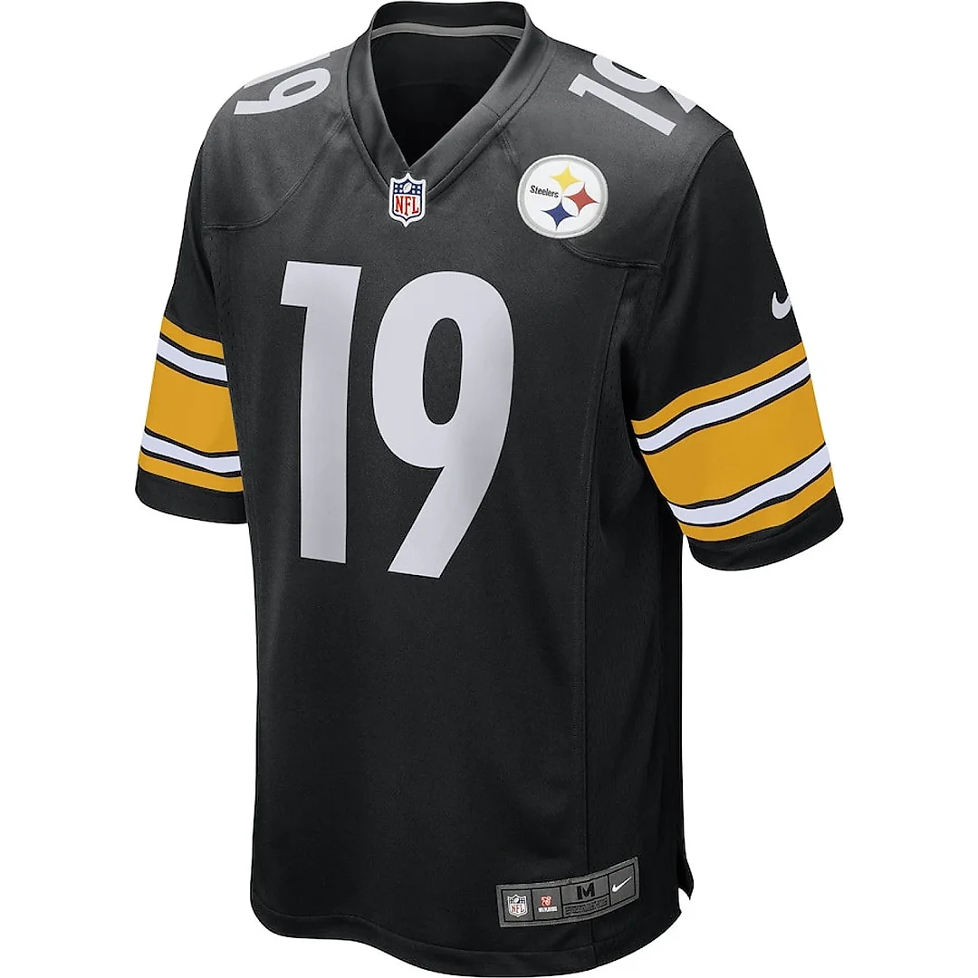 Zennovawear JuJu Smith-Schuster 19 Pittsburgh Steelers Men Game Jersey