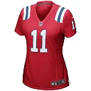 Zennovawear Julian Edelman 11 New England Patriots Womens Alternate Game Jersey - Red